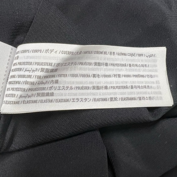 NWOT ABERCROMBIE & FITCH Halter Midi Dress Black XS - Picture 8 of 8